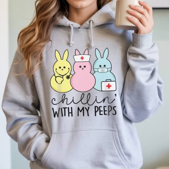 Chillin With My Peeps Hoodie