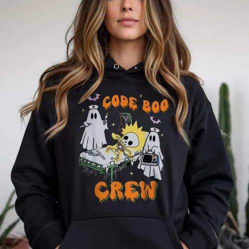 CODE BOO CREW HOODIE
