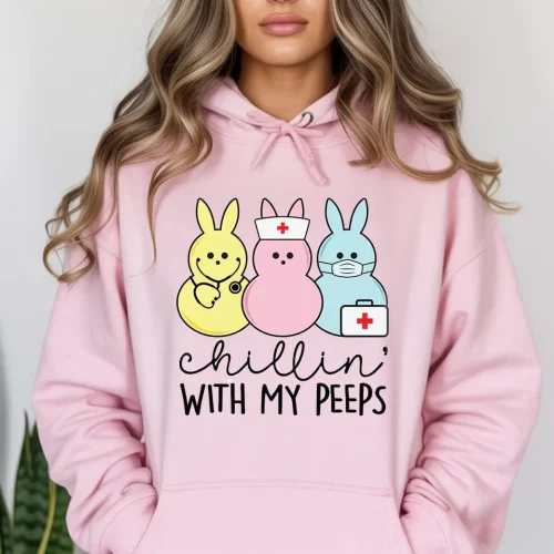 Chillin With My Peeps Hoodie