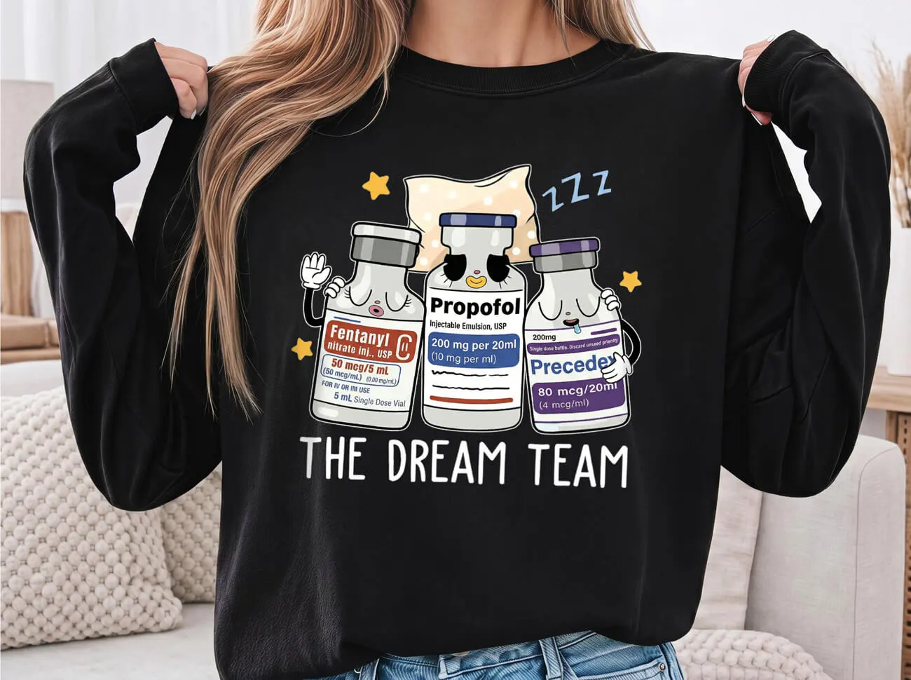 Icu The Dream Team Lightweight Sweatshirt