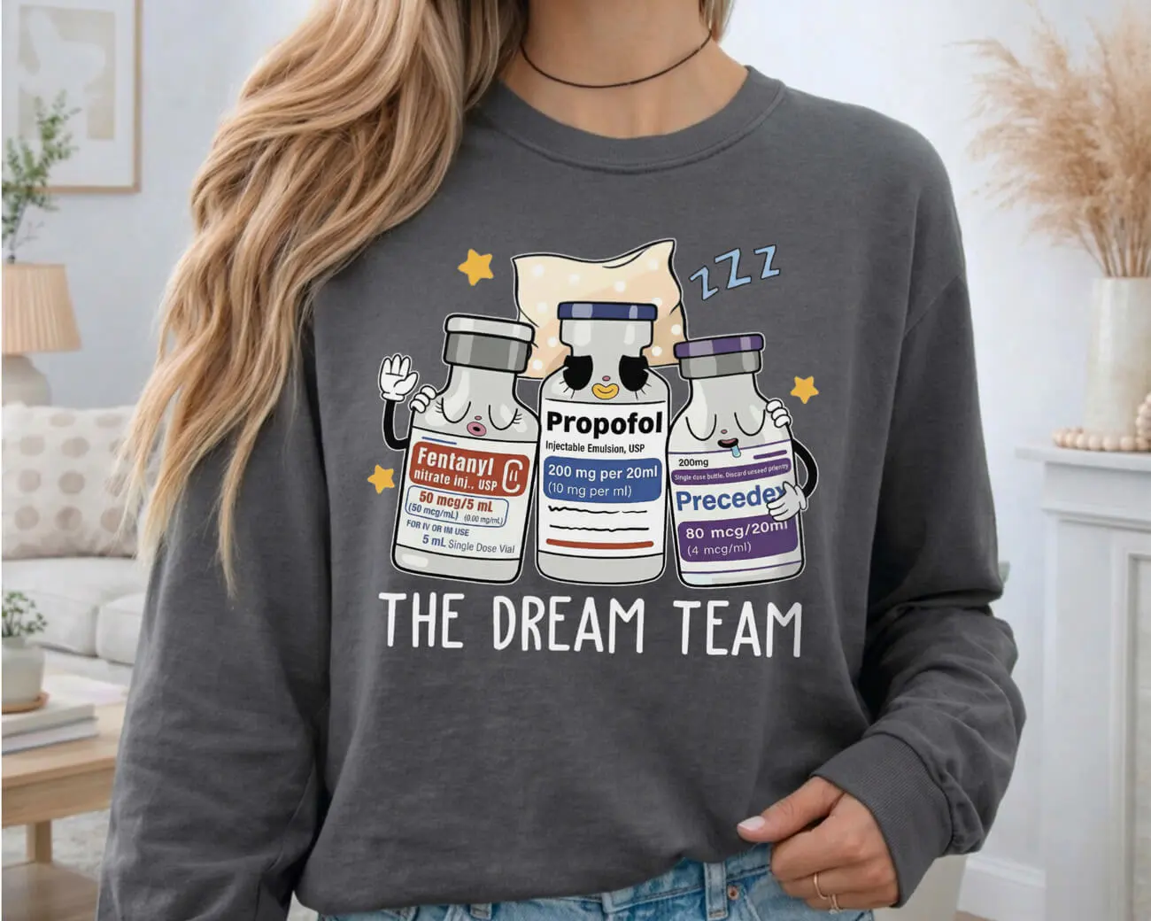 Icu The Dream Team Lightweight Sweatshirt - Image 2