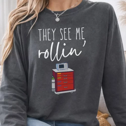 They See Me Rollin’ Lightweight Sweatshirt