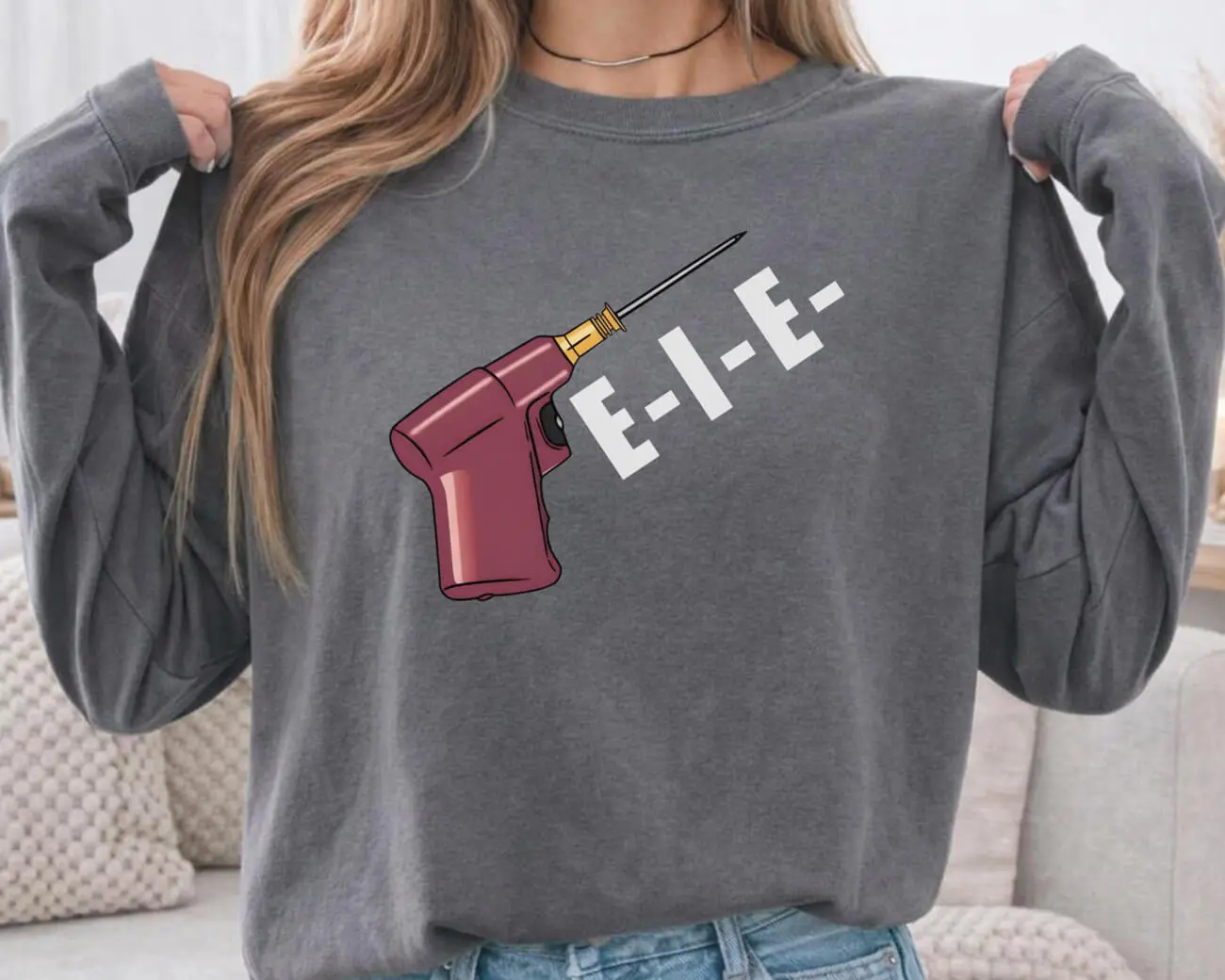 Eie-Io Drill Icu Er Lightweight Sweatshirt - Image 2