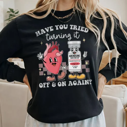 Have You Tried Turning It Off & On Again Lightweight Sweatshirt