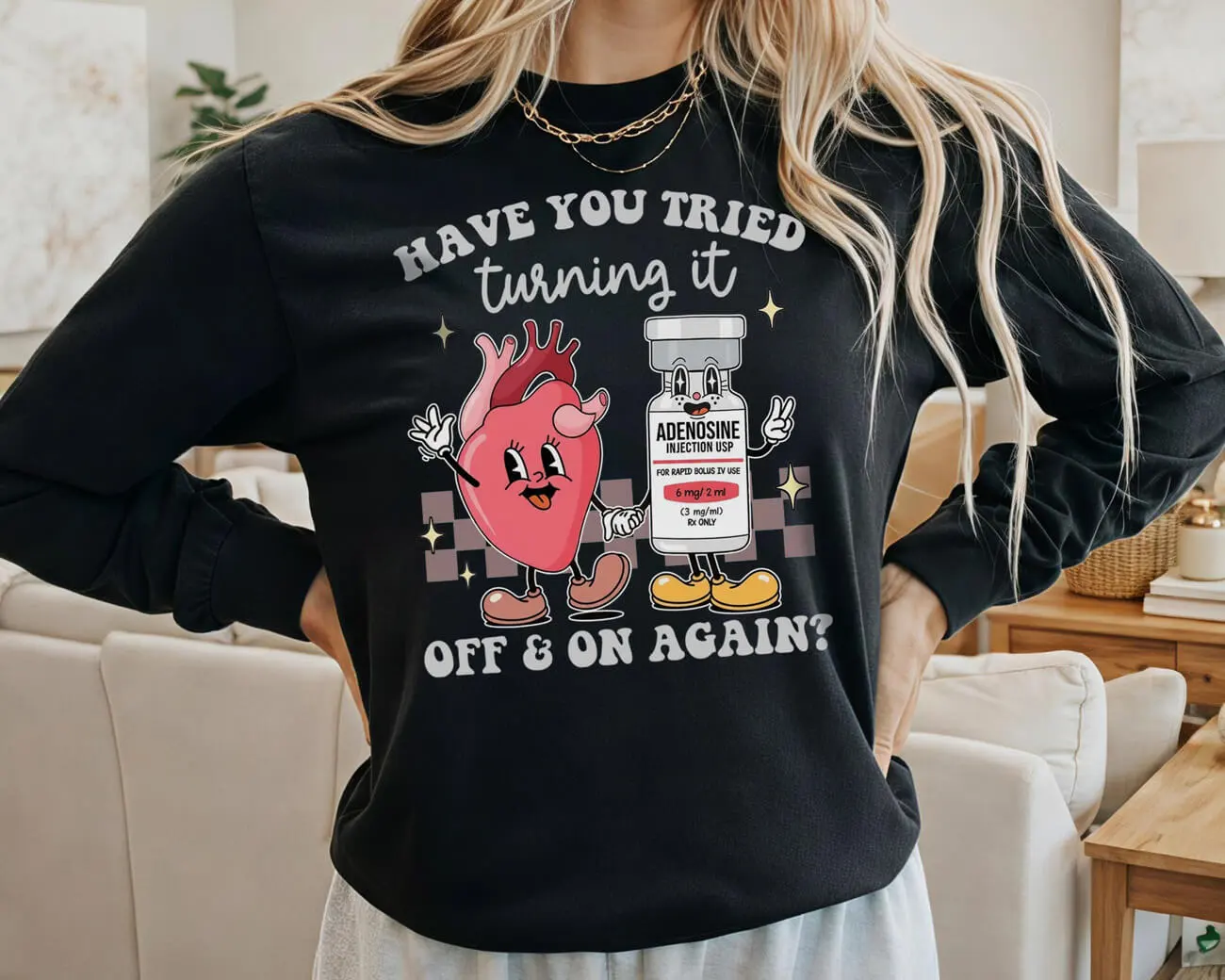 Have You Tried Turning It Off & On Again Lightweight Sweatshirt