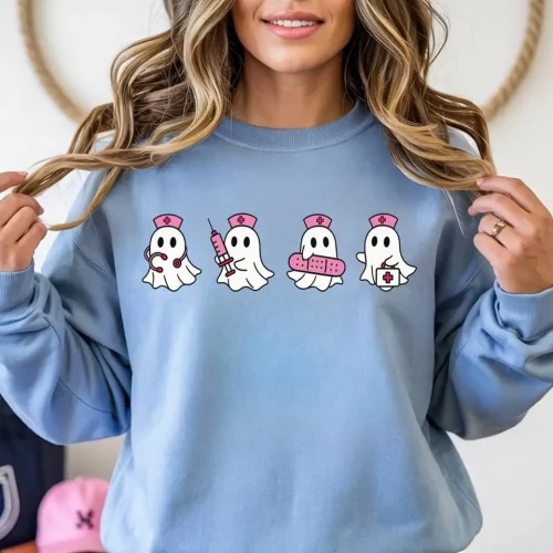 Four Nurse Ghosts Sweatshirt