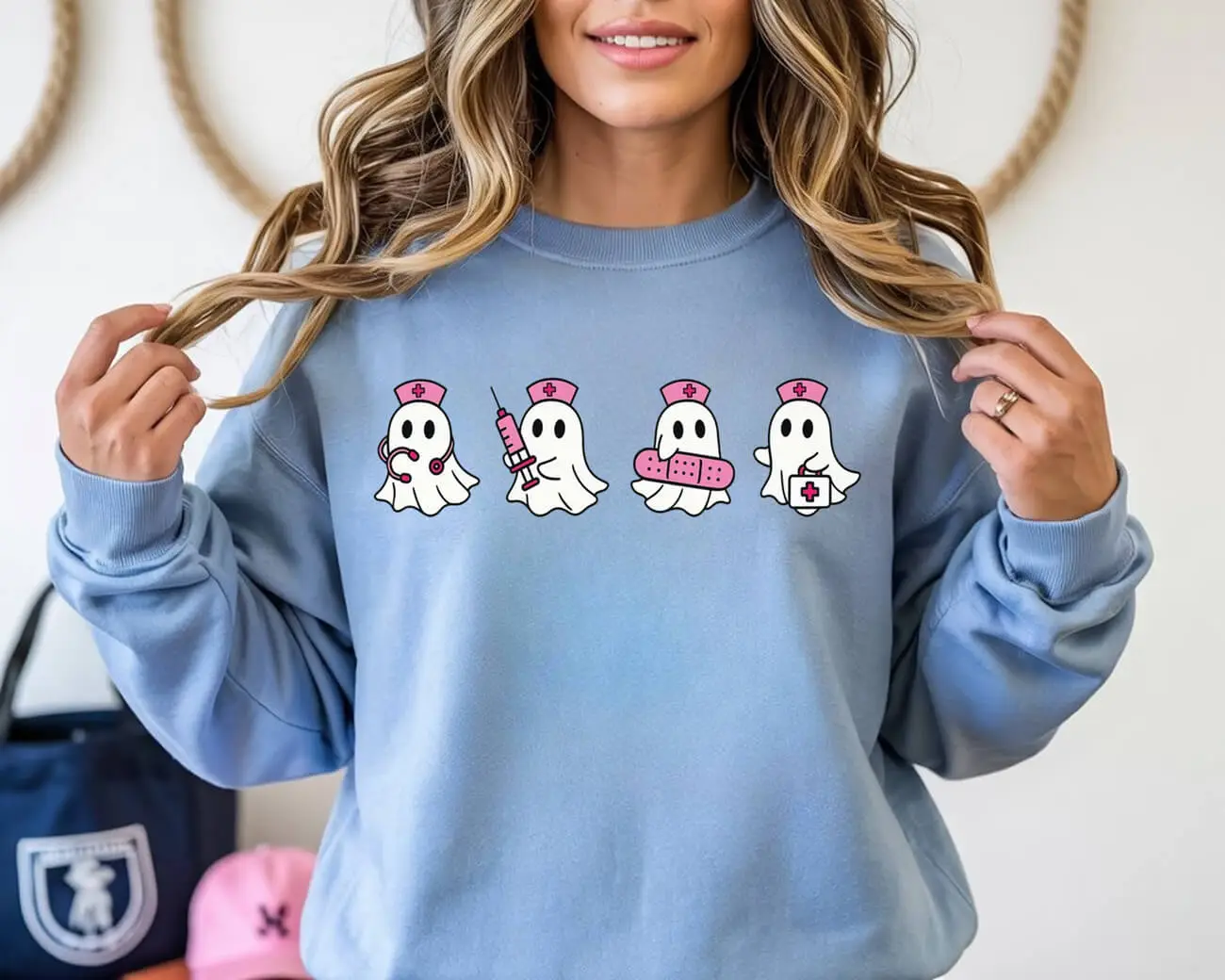 Four Nurse Ghosts Sweatshirt