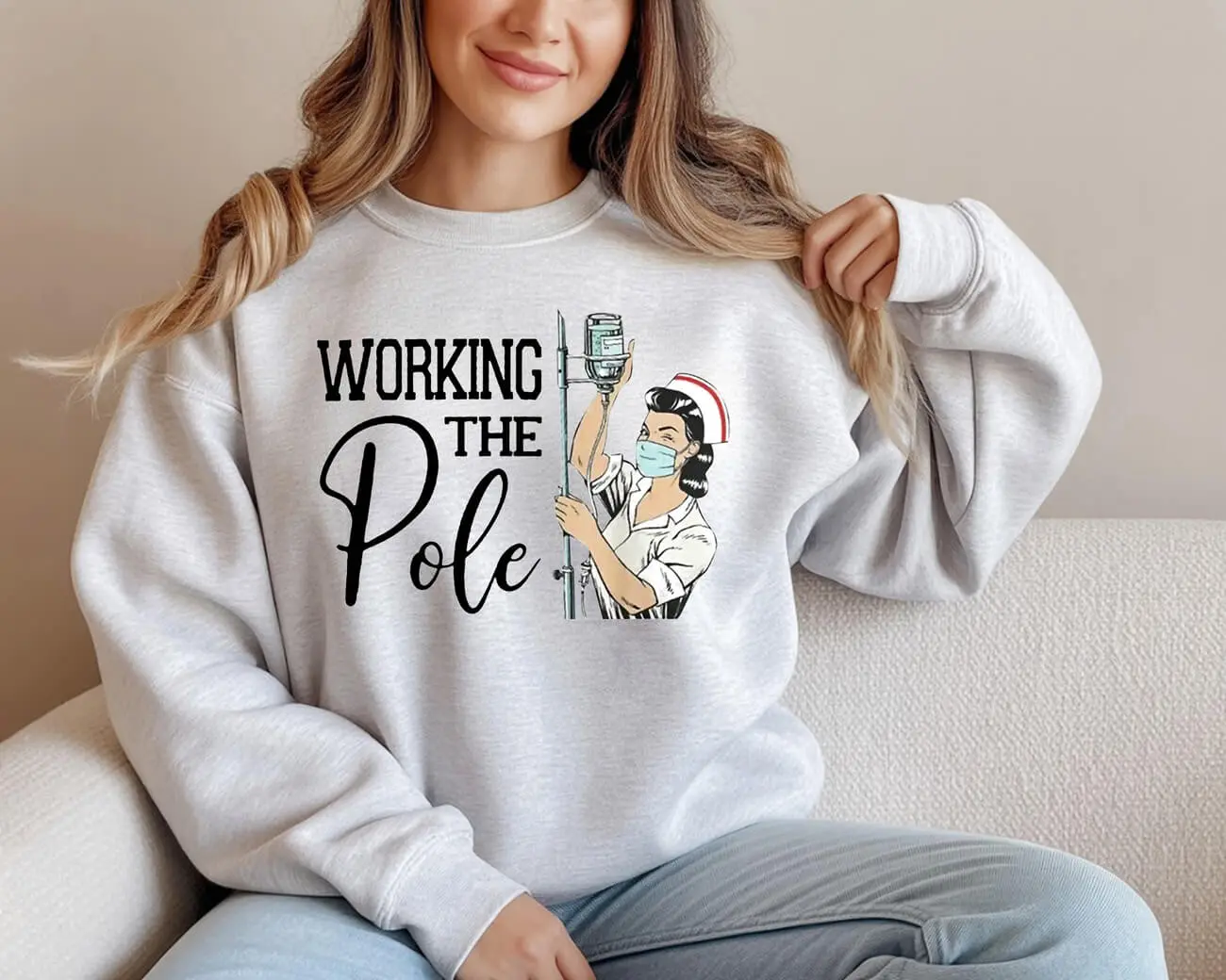 Working The Pole Sweatshirt - Image 4