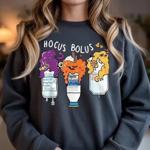 HOCUS BOLUS CRITICAL CARE ICU SWEATSHIRT