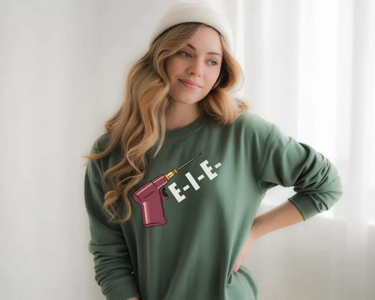 Eie-Io Drill Icu Sweatshirt - Image 3