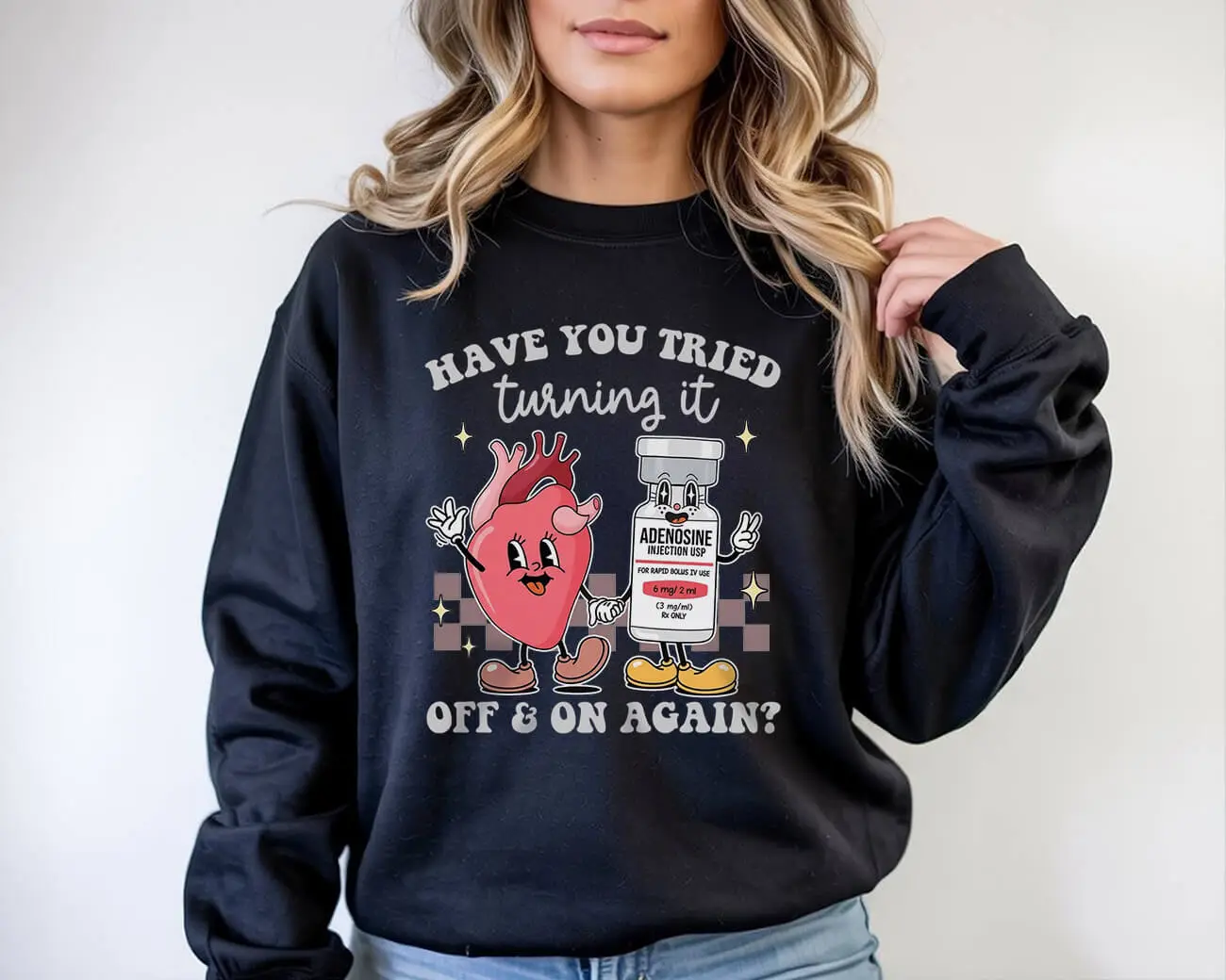 Have You Tried Turning It Off & On Again Sweatshirt - Image 2