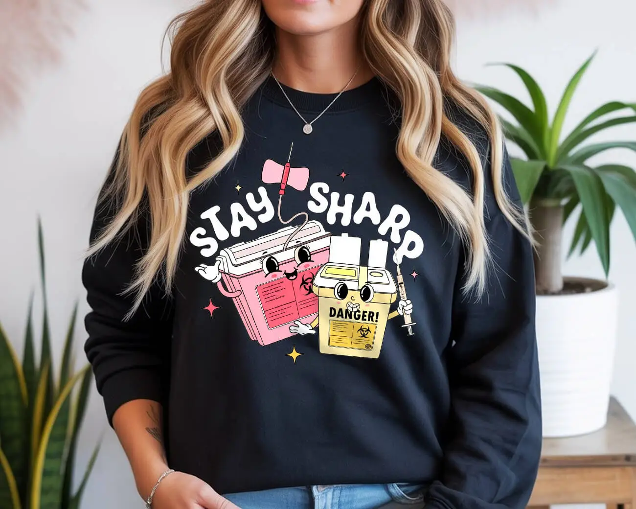 Iv Nurse Stay Sharp Sweatshirt