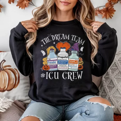 THE DREAM TEAM #ICU CREW SWEATSHIRT