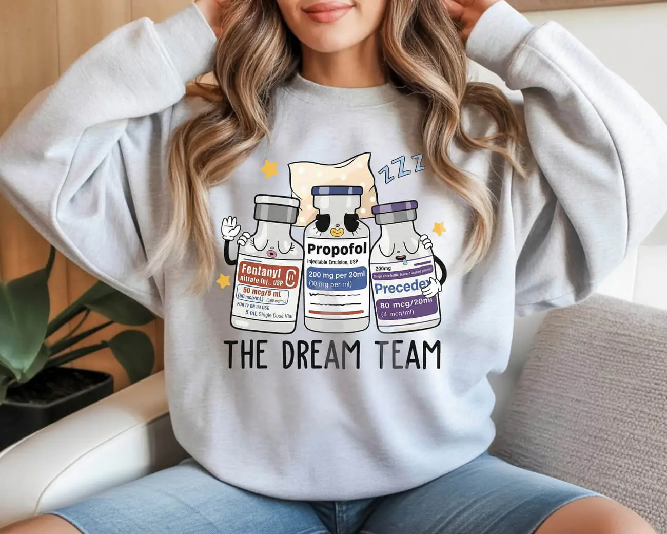 The Dream Team Icu Sweatshirt - Image 4