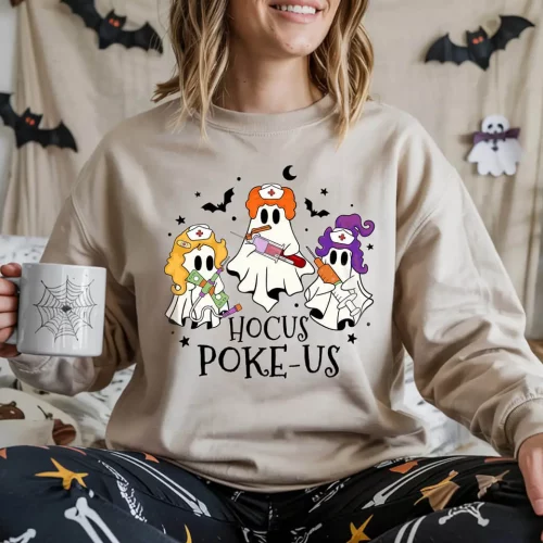 Hocus Poke-Us Halloween Sweatshirt