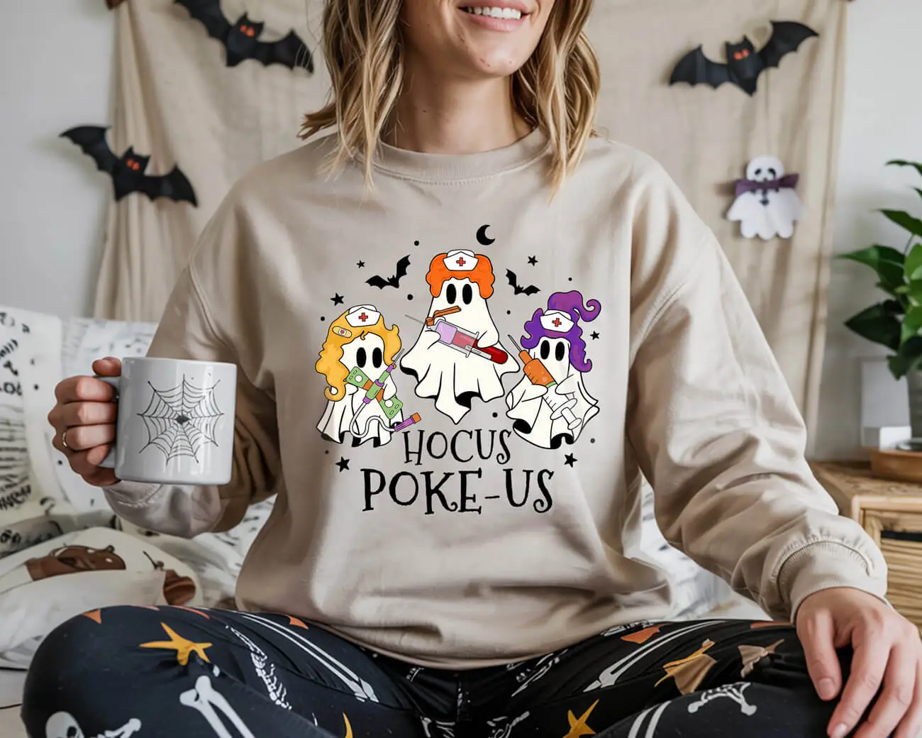 Hocus Poke-Us Halloween Sweatshirt