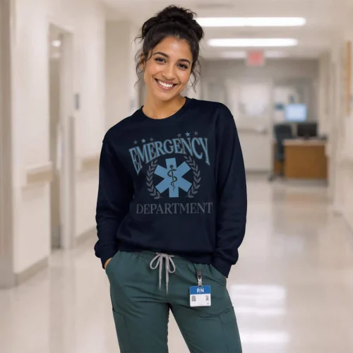 Emergency Department Star of Life Sweatshirt
